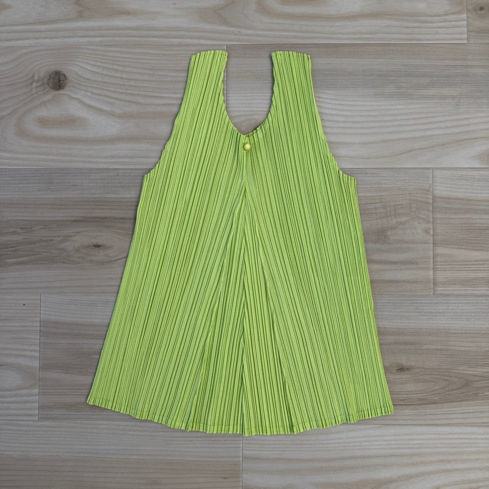Issey Miyake Pleats Please A-Line Tank